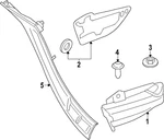 Genuine Bmw Backup Lamp 63-21-5-A45-BA7 New. Price: $381.81.
