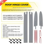 New 4PCS Left+right Convertible Roof Top Hinge Cover Fits Bmw E93 335I M3 M4 F83. Price: $37.99.