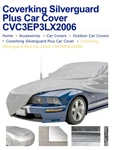 Coverking Car Lexus SC430 New. Price: $200.00.