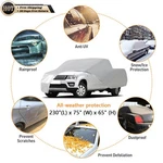 Silscvtt 190T Polypropylene Truck Cover Outdoor Tough Waterproof Uv Rain Pickup New. Price: $24.03.