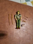 Commando Sgt. 5" Scale G.i. Joe Cobra Savage 1994 Complete Used. Price: $10.00.