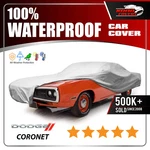 Dodge Coronet 2-DOOR 1968-1970 Car Cover 100% Waterproof Breathable New. Price: $64.95.