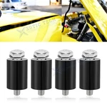 Black Hood Spacer Riser Motor Aluminum Engine Ventilation Kit New. Price: $13.95.