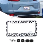 Cute Ghost Solid Car Front Bumper License Plate Cover Protector Kit Anti-scratch New. Price: $13.89.