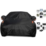 All-weather Waterproof Car Cover For Sedan: Reflective, Windproof, And Dustproof New. Price: $50.99.