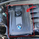 2007 - 2012 Bmw 328 Engine Cover Trim Panel Motor Top Lid With Cap Oem Used. Price: $75.00.