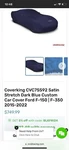 Coverking Ford F-350 2015-2022 Satin Dark Blue Indoor Truck Custom New. Price: $74.99.
