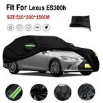 For Lexus ES300H ES350 Full Car Cover Waterproof Sun Rain Uv Protection Black New. Price: $35.99.