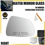Heated Mirror Glass Right Side With Backing Plate For Tesla Model 2017-2023 New. Price: $17.09.