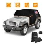 Neverland Half Car Cover Waterproof Protector For Jeep Wrangler 4 Door 2007-2025 New. Price: $49.99.