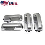 4PCS Fits Ford F-150 15-20 Silver Door Handles Front & Rear Set Usa New. Price: $93.39.