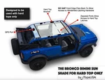 J-tops Safari Mesh Sunshade Color Ford Bronco 4DR Hard Only New. Price: $339.00.