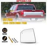 Left Driver Side Mirror Glass 15-20 Ford F150 Heat W/blind Spot FL3Z17K707AH New. Price: $21.84.