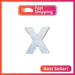 Modengzhe 3D Metal Car Emblem Letter X Sticker Chrome Plating Zinc Alloy Automob New. Price: $9.52.