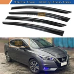 For 2020-2025 Nissan Versa Sedan Mugen Style Window Visors Rain Guards Deflector New. Price: $32.99.
