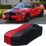 Ford Mustang Shelby GT500 Indoor Car Cover Satin Stretch Dustproof Black&red New. Price: $109.58.