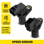 Set Trans Input & Output Speed Sensor For 2001-2007 Hyundai Elantra Santa Fe New. Price: $17.99.