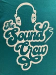 The Sound Crew Headphones Shirt Small Pro Audio Company Dj Roadie Music Pre-owned. Price: $11.99.