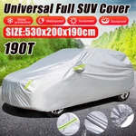 For Suv Universal Silver Car Cover 190T Rain Resistant Dust Outdoor Protect New. Price: $36.09.