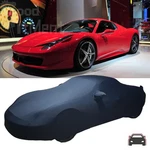 For Ferrari 458 F430 Indoor Car Cover Stretch Satin Dust Resistant Protect Black New. Price: $109.47.
