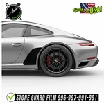 Fits- Porsche 911 996 997 991 992 Side Rock Chip Guard Racing Stripe Stone New. Price: $44.99.