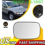 Passenger Side Heated Mirror Glass W/ Backing For Volvo XC70 XC90 2003-06 10X New. Price: $153.89.