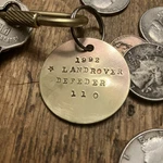 1992 Landrover Defender 110 Solid Brass Key Fob New. Price: $17.95.