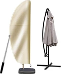 Patio Umbrella 9FT To 14FT - Waterproof Offset Cantilever Covers With New. Price: $33.94.