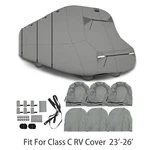 Waterproof Anti-uv Rv Cover 23'-26' Ft For Class Motorhome Trailer Camper New. Price: $111.10.