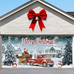 Brightown Christmas Garage Door Cover 13FT, WHITE(6X13FT) New. Price: $42.99.