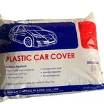 Topsoon Clear Plastic Car Cover With Elastic Band New. Price: $20.00.