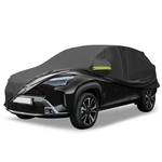 Waterproof Full Car Cover With Zipper For Toyota Yaris Cross 2021-2023 Black New. Price: $48.23.