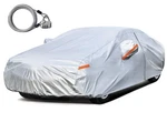 Kayme Car Cover Waterproof All Weather With Lock And Zipper, Outdoor Sun Uv Rain New. Price: $83.96.