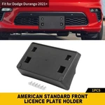 Front License Plate Frame Covers Mount Bracket Holder For Dodge Durango 2021+ New. Price: $26.99.