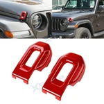 2X Red Hood Latches Engine Buckle Bonnet Cover For Jeep Wrangler Jlu 2018-UP New. Price: $15.49.