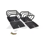 Crown Automotive RT26017 Euro Tail Lamp Guard Set Black For 97-06 Jeep Tj New. Price: $49.85.