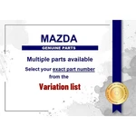 Genuine Mazda Cover Under Rear Part No. GSH7-50-C51 (GSH750C51) New. Price: $60.52.