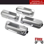 Set Of 4 Chrome Outside Exterior Door Handles Ford F-150 F150 2015-2020 Usa New. Price: $58.66.