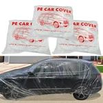 Disposable Car Cover 3 Pack Clear Plastic Universal Rain Dust Garag... New. Price: $30.14.