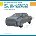 Weather Defender Crew Cab Dually Long Bed Truck Cover A3T264 New. Price: $50.00.