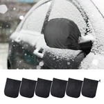Ziciner 6 Pcs Waterproof Side View Mirror Covers With Drawstrings, Snow Ice New. Price: $15.00.
