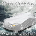 3XXL+ Soft Aluminum Car Cover Uv Waterproof Resist Protection 570 190 160CM New. Price: $57.74.