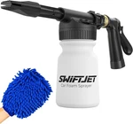 Swiftjet Car Wash Foam Gun + Microfiber Mitt - Black With New. Price: $73.41.