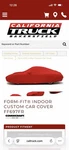 Covercraft Car 1970-72 Dodge Challenger FF697FR Red Used. Price: $299.00.