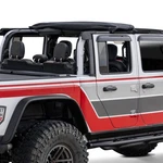 For Jeep Wrangler 1997-2002 Rugged Ridge Black Denim Full Roll Bar Cover New. Price: $214.99.