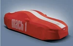 New Oem Genuine Ford Indoor Car Cover 2021-2023 Mustang Red White "mach I". Price: $215.00.