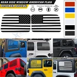 Rear Side Window American Flag Decals For Jeep Wrangler Jlu 2018-UP 4-DOOR New. Price: $25.99.