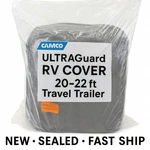 Camco Ultraguard Rv Cover 20-22 Ft Travel Trailer 47918 Heavy Dty Waterproof New. Price: $139.00.