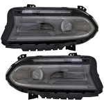 Pair Of Headlights Fits Dodge Charger Scat Pack Widebody Pursuit Sxt R/t Gt 2022 New. Price: $1563.17.
