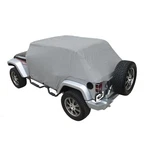 Rampage 1164 Waterproof Gray Cab Cover W/ Door Flaps For 07-18 Jeep Wrangler Jk New. Price: $177.95.
